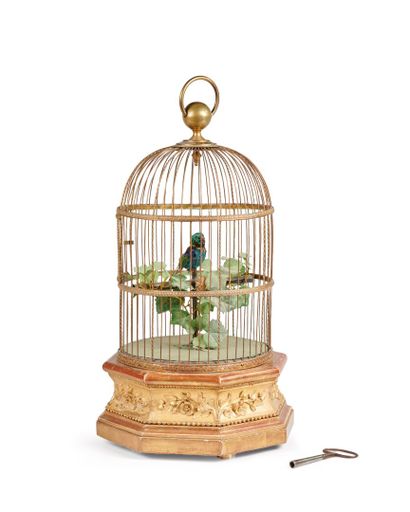 BONTEMPS attribué à. Cage à oiseau chanteur BONTEMPS attribué à. Cage à oiseau chanteur...