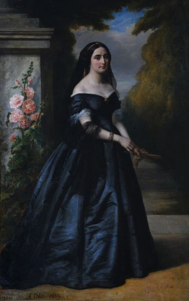 Alexandre-Marie COLIN (1798-1875) Alexandre-Marie COLIN (1798-1875)
Portrait de Madame...
