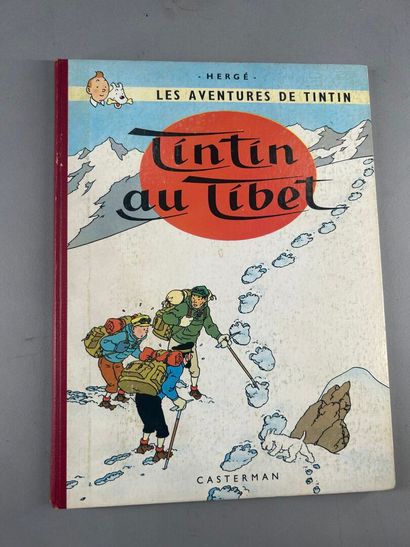 Ensemble de 24 albums de Tintin Ensemble d'albums de Tintin : 
- 1946 : le lotus...