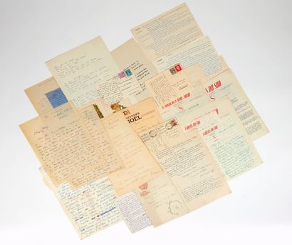 [Joë BOUSQUET]. Correspondance reçue. 1921-1947.