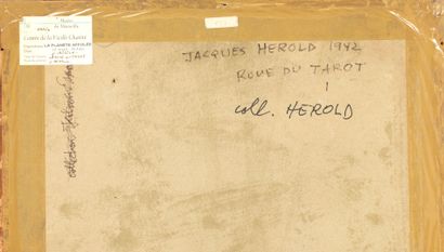 Jacques HÉROLD. La Roue du Tarot. 1942. Jacques HÉROLD. La Roue du Tarot. 1942.
Dessin...