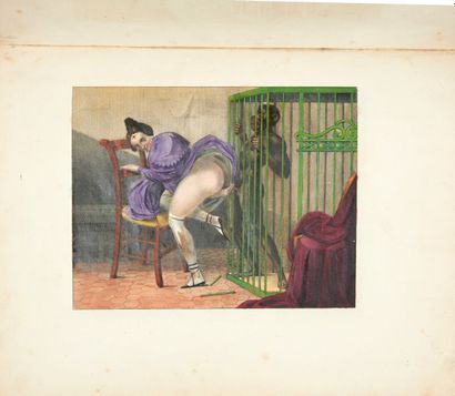 [Alfred de MUSSET ?]. Gamiani ou deux nuits d'excès. Bruxelles, 1833.
