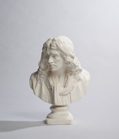 Buste de Molière (réduction) Atelier GUERRINI, d'après Jean-Antoine HOUDON (1741-1828)
Buste... Gazette Drouot