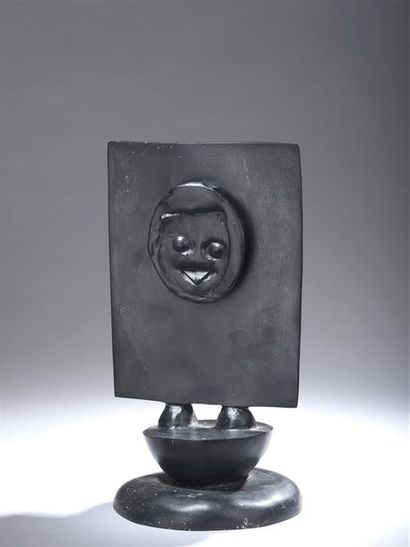 Max ERNST (1891-1976), d'après Chéri Bibi
Bronze cast with black patina, signed and...