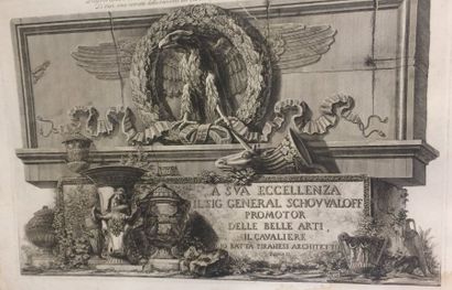 null Giovanni Battista PIRANESI (1720-1778) Page de titre de « Vasi, candelabri et...