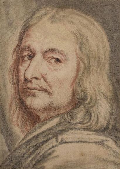 null Attribué à Jean Baptiste de CHAMPAIGNE (Bruxelles 1631 - Paris 1681) Portrait...