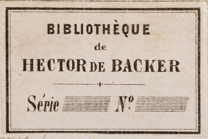 BALZAC (Jean-Louis Guez de) OEuvres diverses. 7 volumes petit in- 12, velin rigide...
