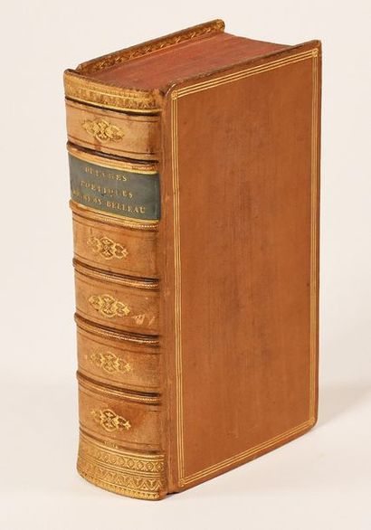 BELLEAU (Rémy) Les OEuvres poétiques.
Rouen, Berthelin, 1604.
2 tomes en 1 volume...