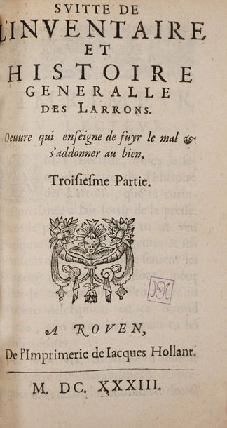 null Alors, à la faveur d'une lanterne sourdre qu'ils avoient pris à dessein...
[CALVI...