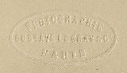 Gustave Le Gray (1820-1884) Grande Vague, Sète n°17, printemps 1857
Period albuminated...