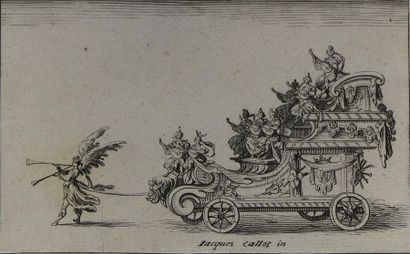 null D'après Jacques CALLOT (1592 - 1635) Environ 140 planches de diverses suites...