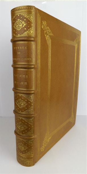 null COPPÉE (F.). Ouvres. Poésies 1872-1878. Le Cahier Rouge - Olivier - Les Récits...