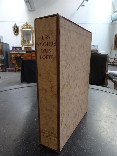 null BARTHOU (Louis). Les Amours d'un Poète. Paris, Bibliophiles franco-suisses,...