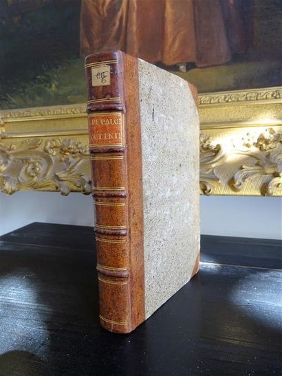 null CARRA - M. DE CALONNE TOUT ENTIER BRUXELLES, avril 1788 Un volume in-8 Ex-libris...