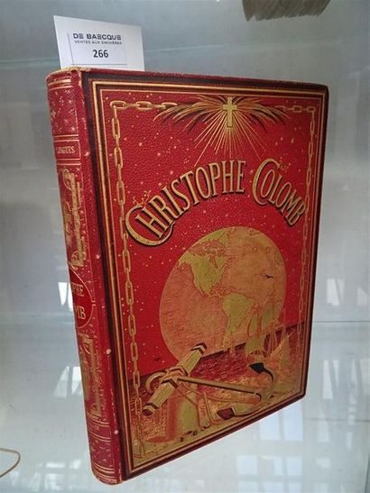 null DE LORGUES - Christophe Colomb Paris, 1879 1 volume Usures
