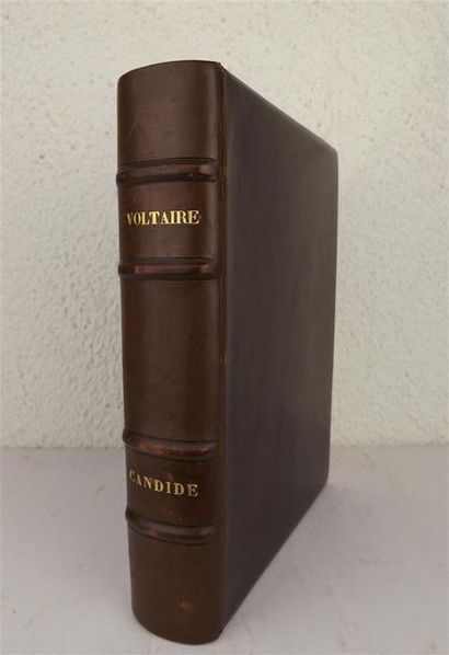 null VOLTAIRE (Ch.). Candide ou l'optimisme. Paris, édition du Charme, 1941. In-8,...