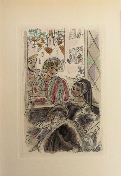 null [CHAS LABORDE] - FLEURET (F.). La naïade. Sans lieu, Reaubourg, 1935. In-12...