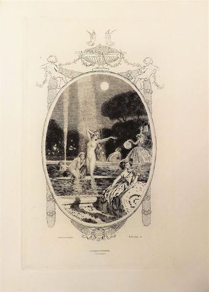 null [LEROUX] - GOTHE. Werther. Paris, Javal et Bourdeaux, 1928. In-4° en feuilles,...
