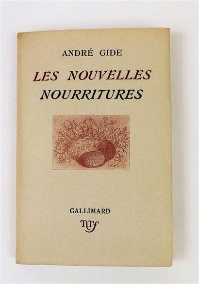 null GIDE (André). LES NOUVELLES NOURRITURES. Paris, Nouvelle Revue Française, 1935....