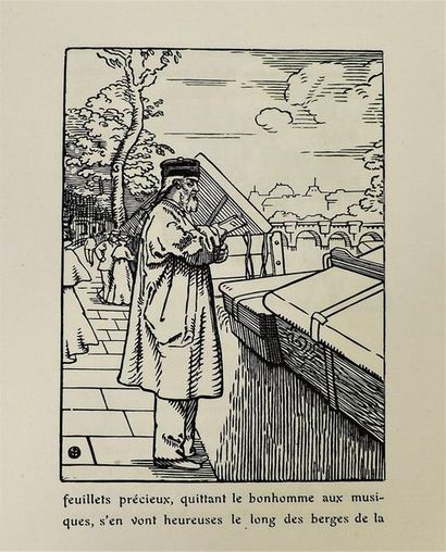 null KLINGSOR (Tristan). PETITS METIERS DES RUES DE PARIS. Paris, Féquet, 1904. In-8...