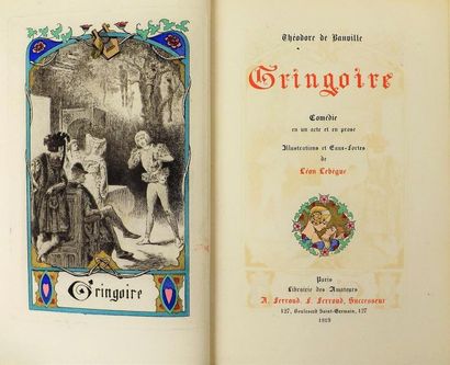 null BANVILLE (Theodore de). GRINGOIRE. Paris, Librairie des Amateurs, Ferroud, 1919....
