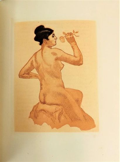 null BOYLESVE (Rene). BADEN BATHS. Paris, Société des Dilettantes, 1911. In-8, chestnut...