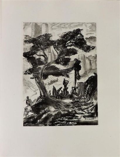 null CANTIQUE DES CANTIQUES (Le). Paris, Orion, 1930. In-4°, en feuilles, couverture...