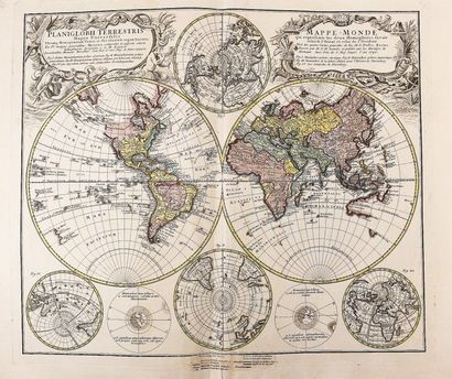 null ATLAS composite, (Geographicus Major and Germaniae), mostly engraved by Jean-Baptiste...