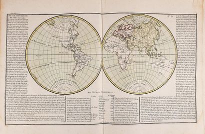 null ATLAS - CLOUET (Abbé). GEOGRAPHIE MODERNE, dédiée à Messieurs de l'Académie...