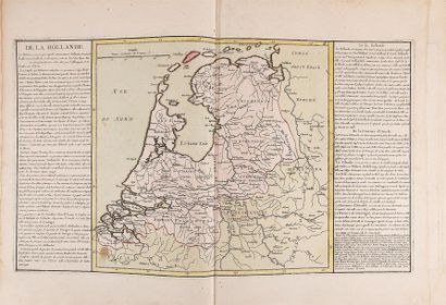 null ATLAS - CLOUET (Abbé). GEOGRAPHIE MODERNE, dédiée à Messieurs de l'Académie...