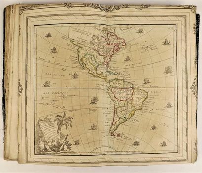 null ATLAS - DESNOS (Louis-Charles). NEW ELEMENTARY ATLAS FOR THE STUDY OF GEOGRAPHY...