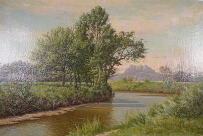William Baptiste BAIRD (1847-1917) Paysage...