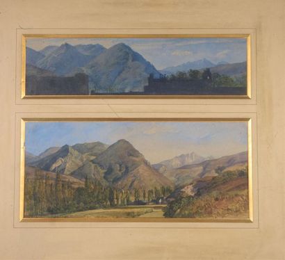 William WYLD (1806-1889) Paysage de montagne ...