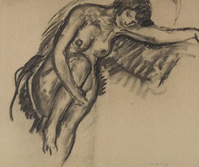 Pierre COMBET-DESCOMBES (1885-1966) Pierre COMBET-DESCOMBES (1885-1966) Nude with...