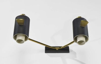 LUNEL Luminaires LUNEL Lighting Asymmetrical wall light with two lights, base and...