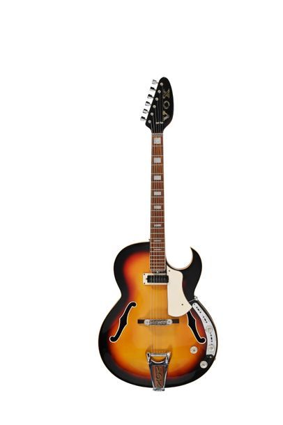 Guitare VOX modèle Apollo n°384 116, Sunburst,...