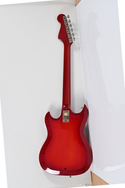 null Guitare HAGSTROM II, sans label, modèle Retroscape, 2 micros rouge n°22173,...