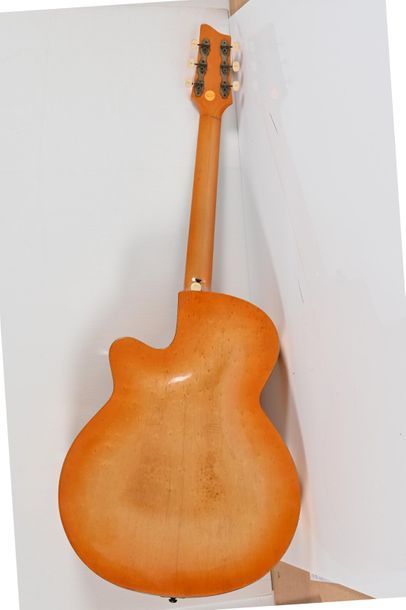null Guitare FRAMUS, modèle 5153-59, demi-caisse, Allemagne, 2 micros, naturelle...