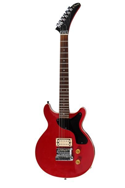 null Guitare GIBSON USA Custom Shop Edition, 1 micro, n°82933591, année 1983, rouge...