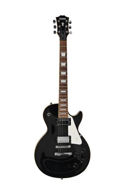 Guitare HOHNER L75, 2 micros, noire avec...