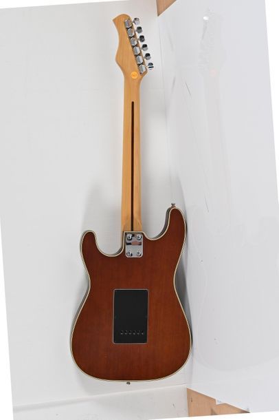  Guitare HONDO, de luxe, série 758, 1 micro, naturelle