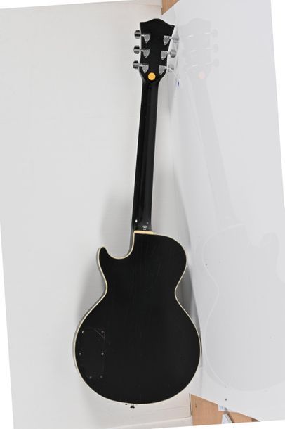 null Guitare HOFNER, style Les Paul, Allemagne, modèle 4579, 2 micros, noire