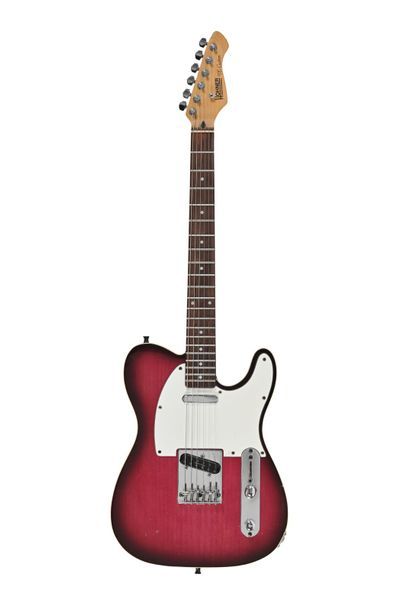  Guitare HOHNER ST Custom, 2 micros, redburst