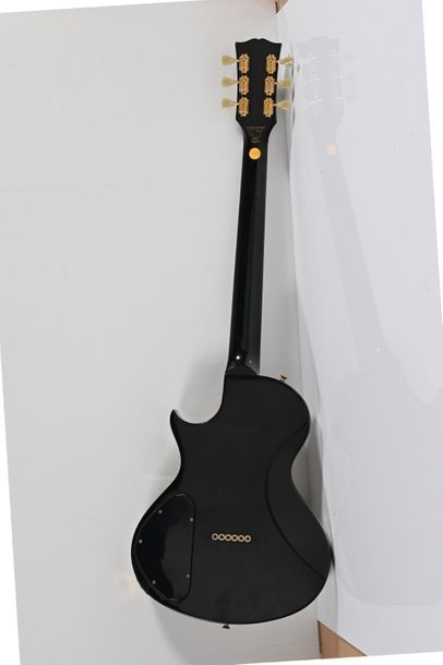 null Guitare GIBSON USA NightHawk Landmark, prototype 2 micros, Navajo Turquoise,...