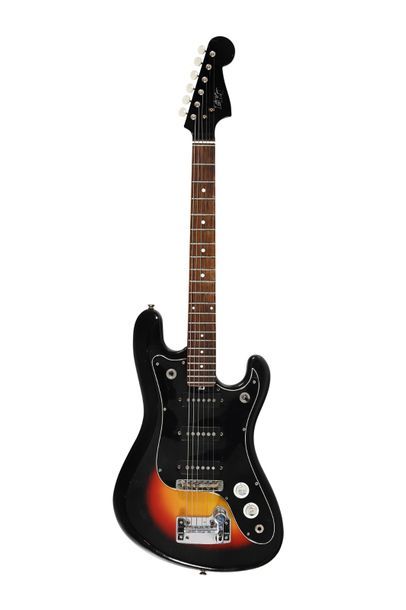 null Guitare EKO Cobra III, Italie, années 1970, 3 micros, sunburst