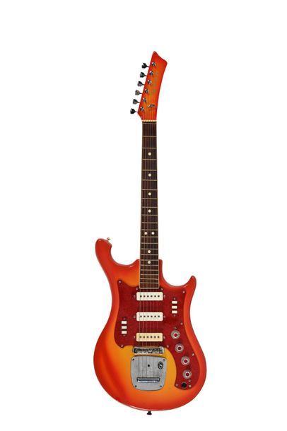 null Guitare URAL, URSS, modèle 650, année 1980