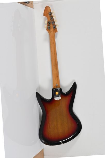 null Guitare TEISCO, Del Rey, Japon, années 1960, modèle ET 312, 3 micros, corps...