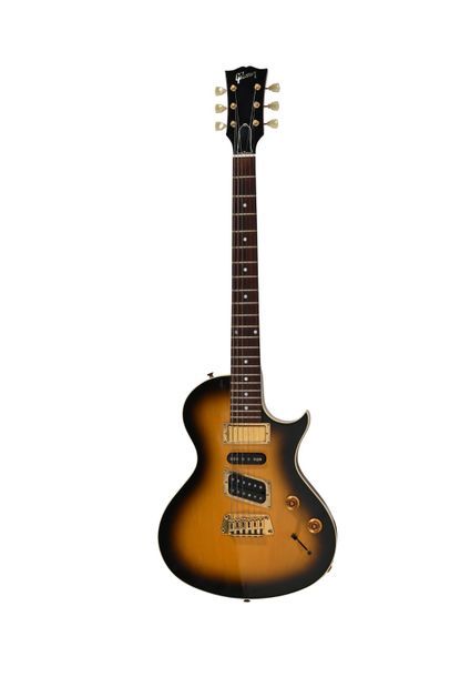 null Guitare GIBSON USA Hawk Landmark, 3 micros, n° 94001085, année 1991, sunburst...