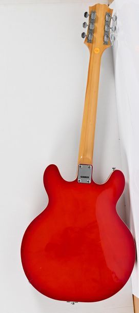 null Guitare épiphone Hollowbody, Japon, 2 micros , année 1980