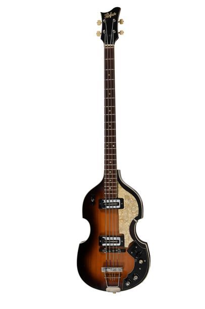 null Guitare basse forme violon HOFNER, 500/1, 2 micros, Sunburst avec boite, fin...